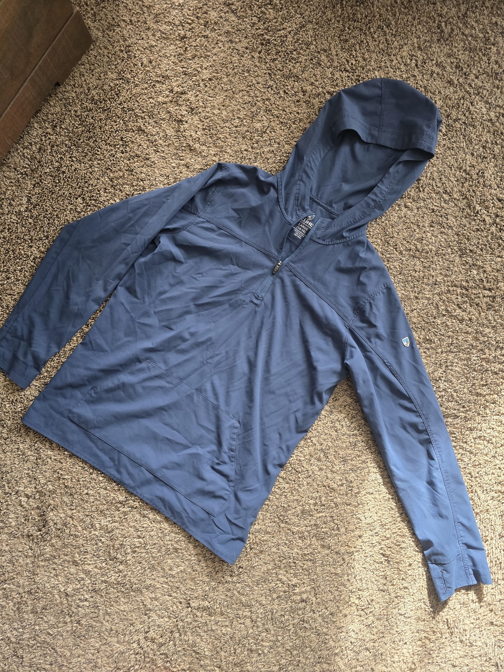 Kuhl Navy Blue Kids Hooded Pullover